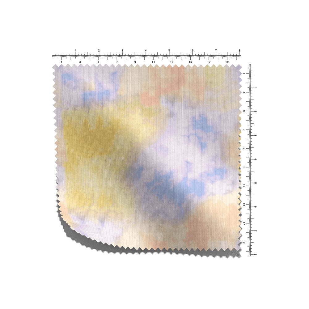 T/Banboo Rayon/S Pigment Print Drop-needle RIB