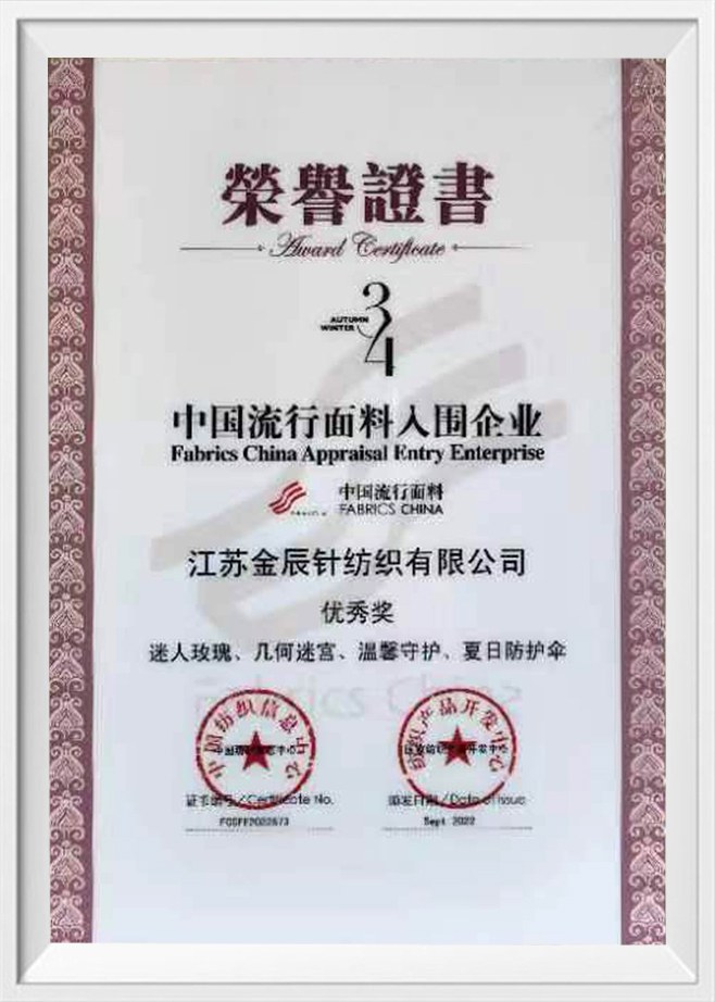 Excellence Award